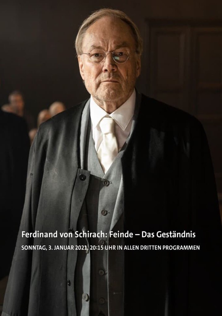 Ferdinand Von Schirach: Feinde Staffel 1 - Online Stream